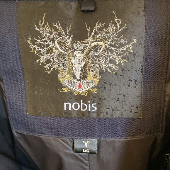 Nobis parka Meredith, Navy, Size L - Picture 8 of 8